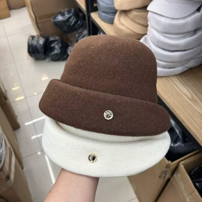 Fedora Hat Wool - 2026 Sonbahar Kış Yün Kaşmir Şapkalar