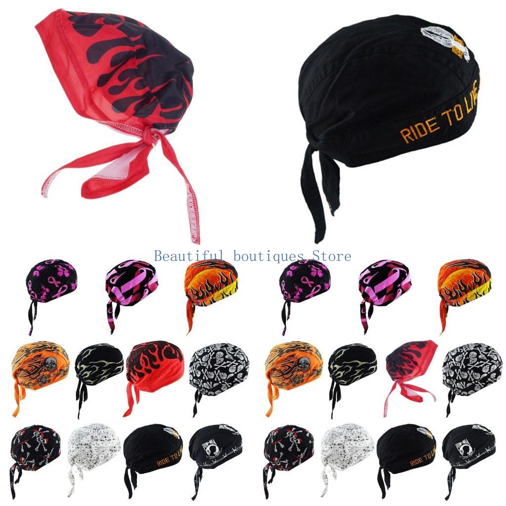 Skull Cap Helmet Liner - U4LF Kafatası Kap Korsan Şapkası Bisiklet