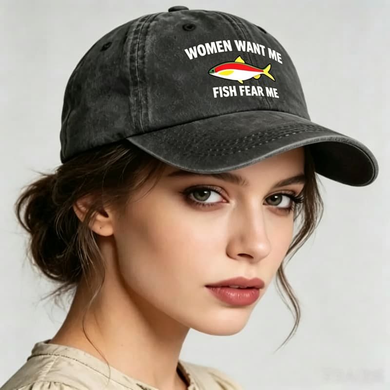 Golf Cap Dad - Baskılı Yıkanmış Pamuk Ayarlanabilir Beyzbol Şapkası