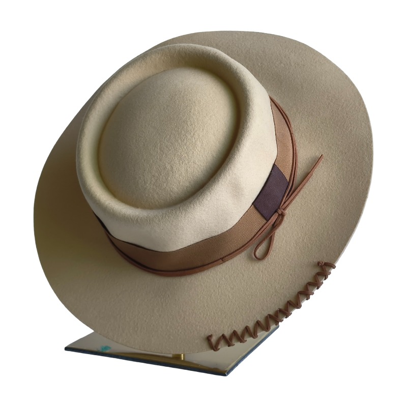 Fedora Hat Wool - %100 Yün Şapka Düşük Fiyatlı Pork