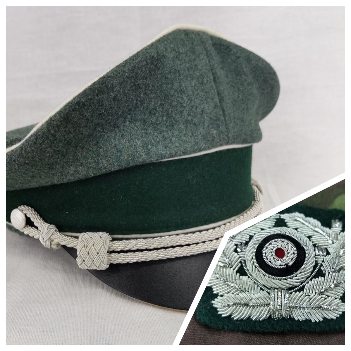 Fedora Hat Wool - E.M.D.WW2 E.M.D Savaş şapkası, Yün,