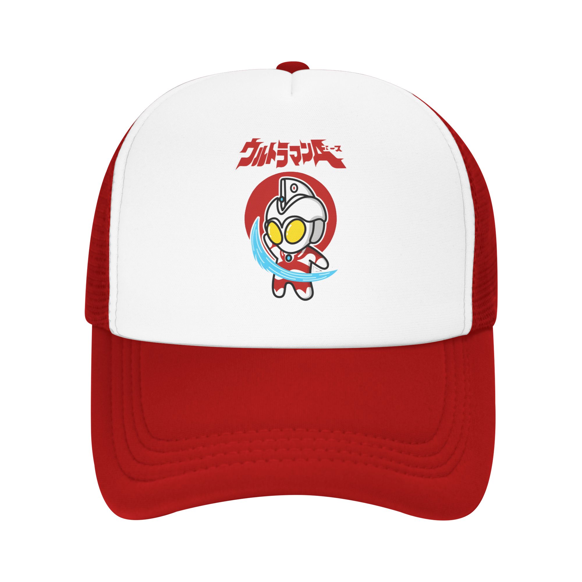Trucker Cap Mesh - Ultraman Köpük Kamyon Şoförü Şapkası Unisex