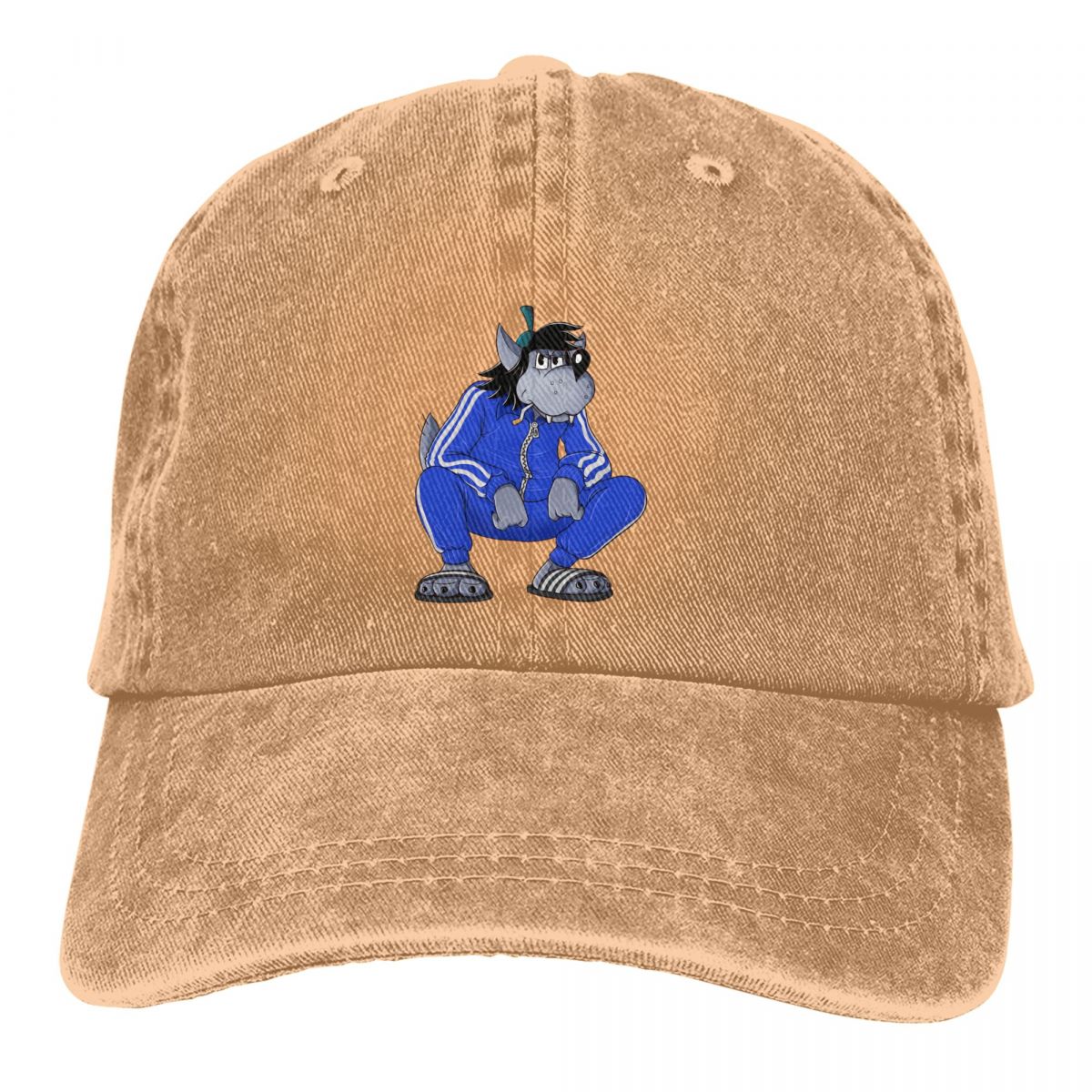 Golf Cap Dad - Yıkanmış erkek beyzbol şapkası Eşofman Kamyon