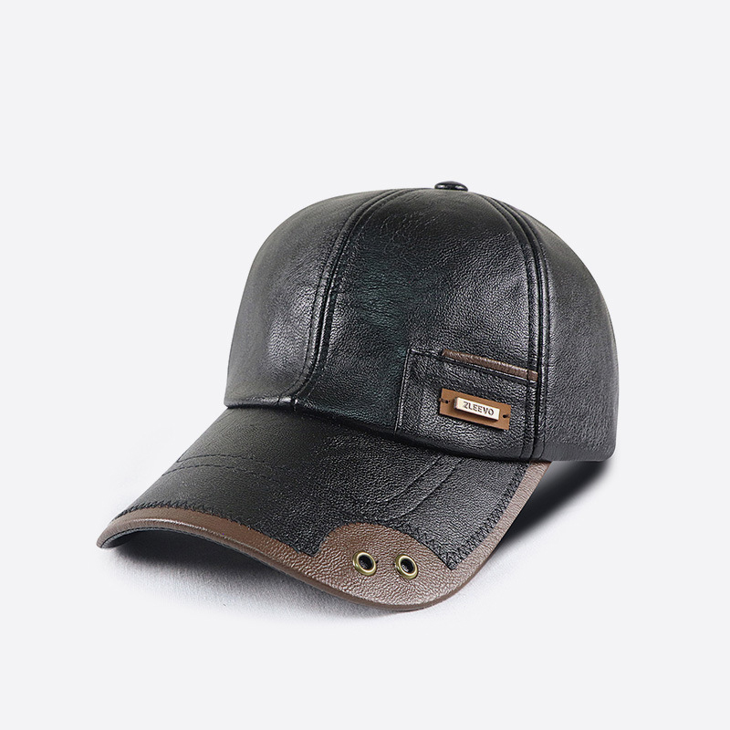 Retro PU Deri Beyzbol Şapkası  - Baseball Cap Structured incelemesi ve fiyatı