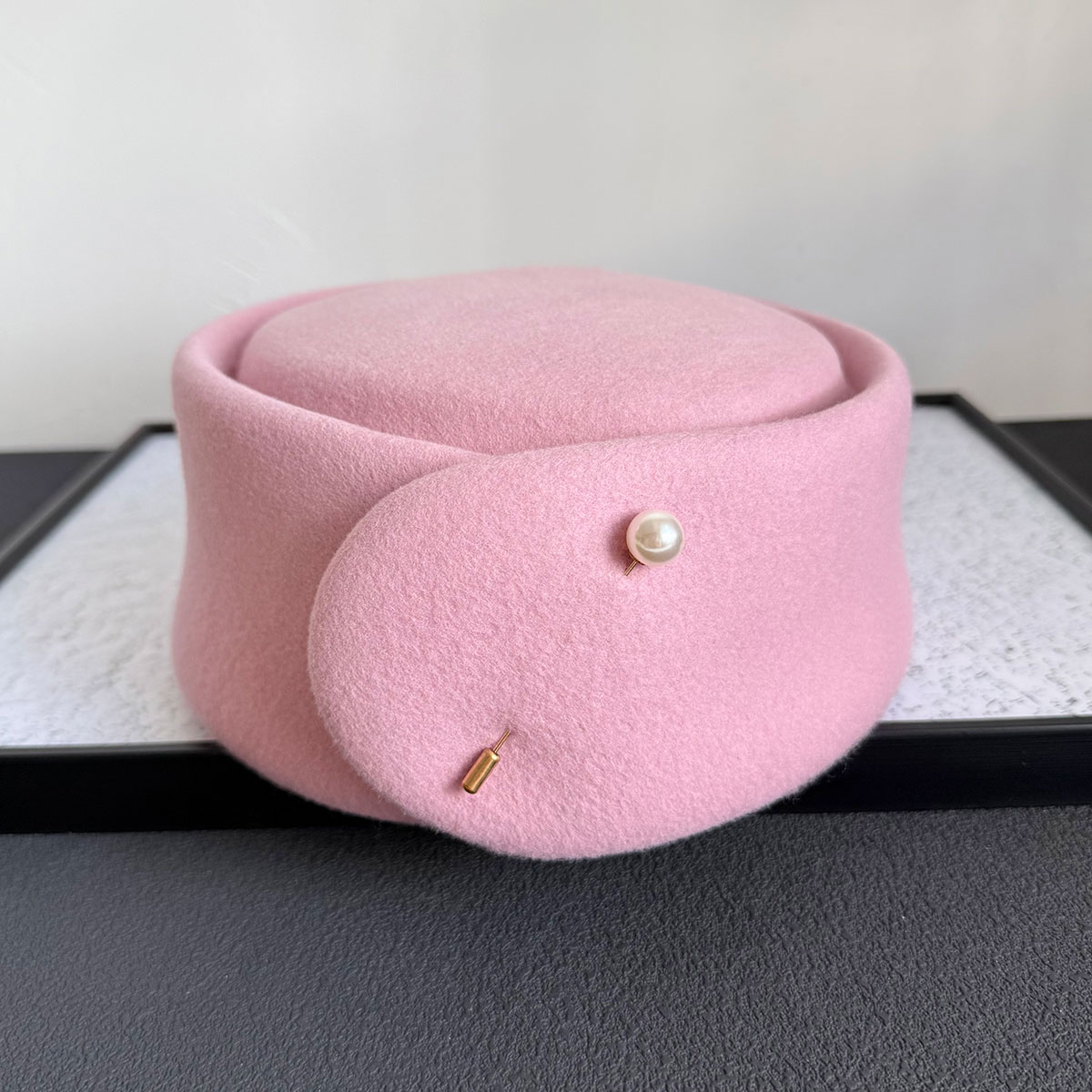 Sonbahar Kış Yeni %100 Pembe S - Beret French Wool incelemesi ve fiyatı