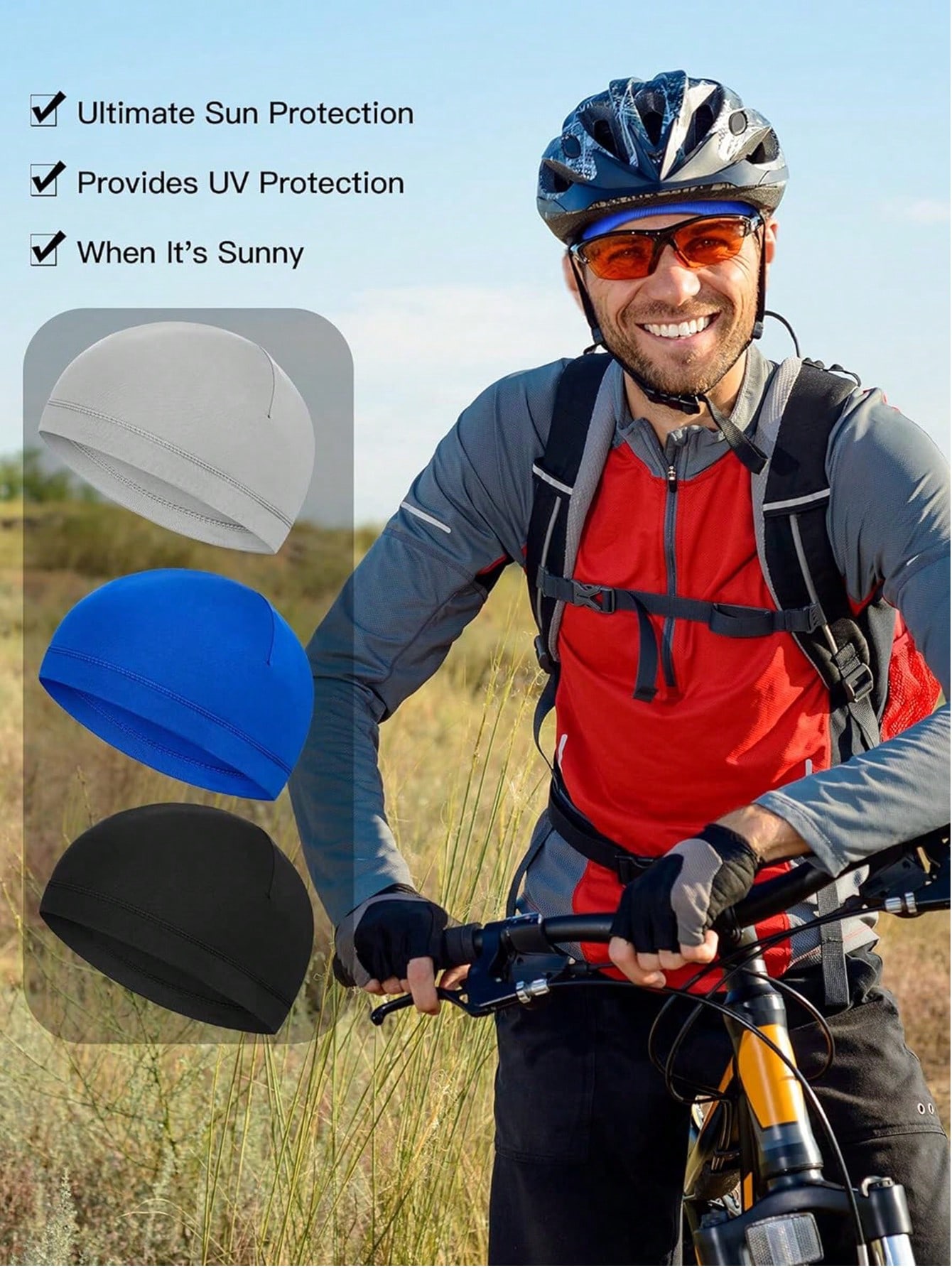 1 Adet Kafatası Şapkası, Kask  - Skull Cap Helmet Liner incelemesi ve fiyatı