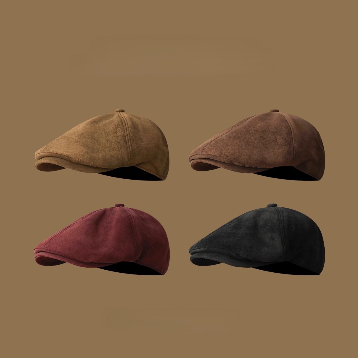 Vintage Süet Newsboy Şapka, Er - Newsboy Cap Ivy incelemesi ve fiyatı