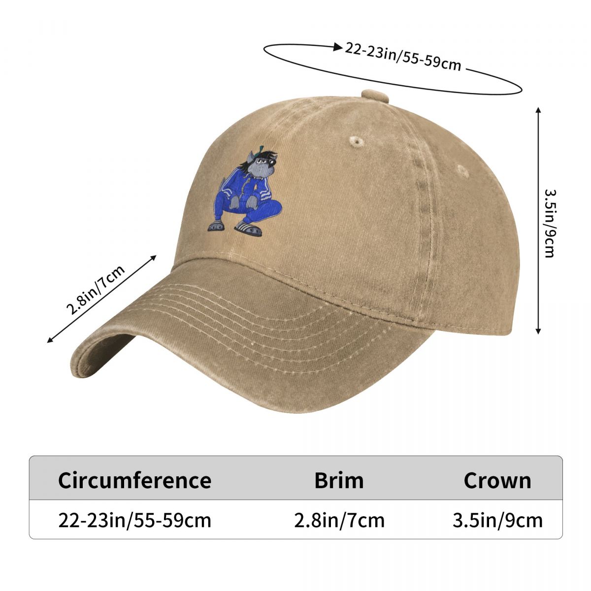 Yıkanmış erkek beyzbol şapkası - Golf Cap Dad incelemesi ve fiyatı